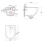 Richford R320WH 掛牆式座廁